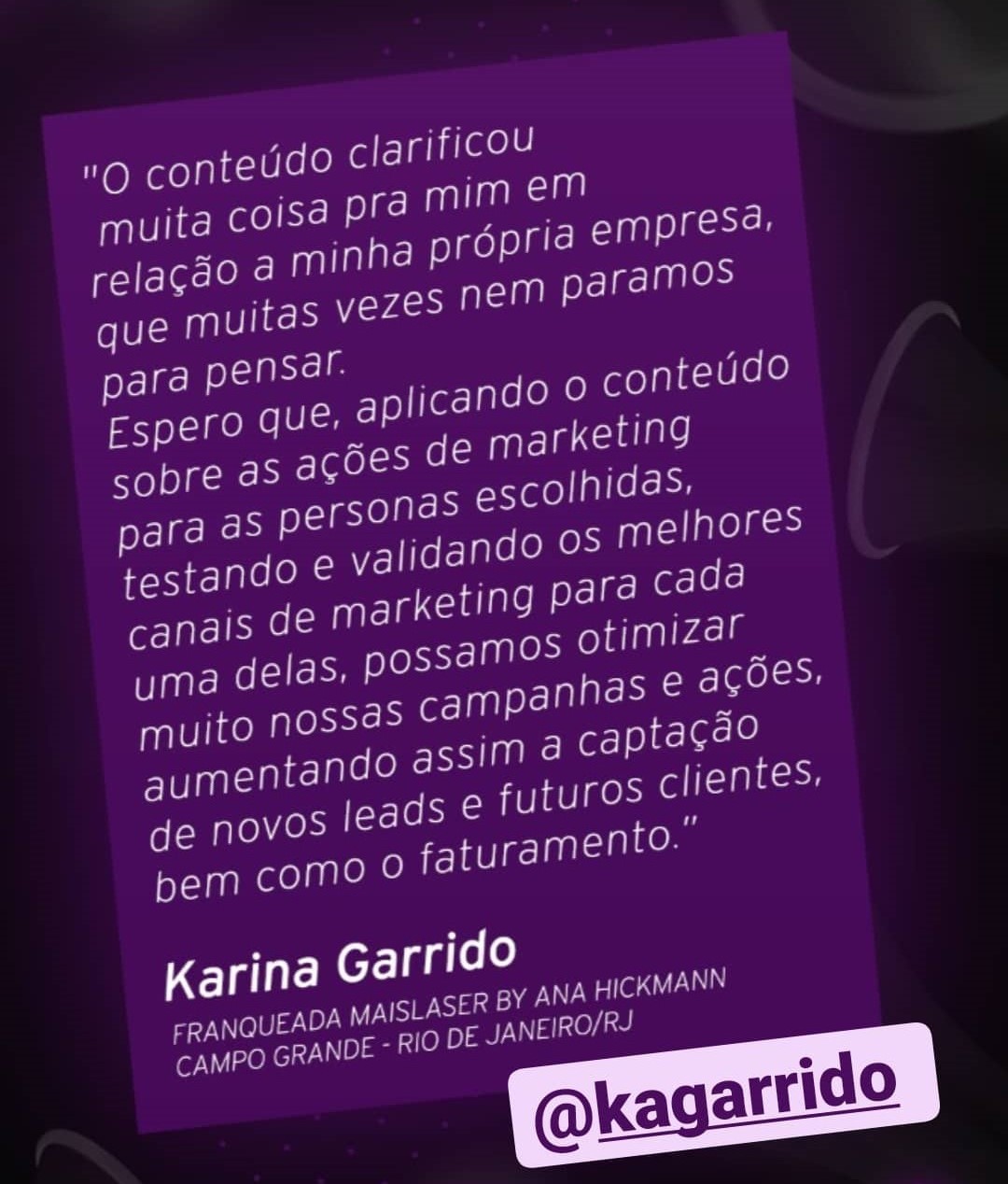 depoimento cliente growbit